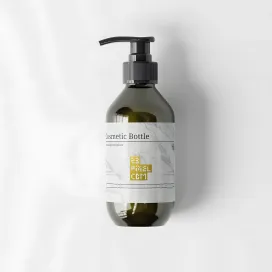 Dark Green Pump Bottle 08